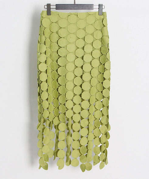 Dot Tassel Skirt